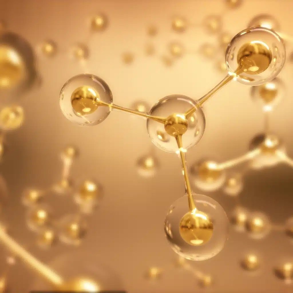 Molecular structures representing AGEs and their role in accelerating aging